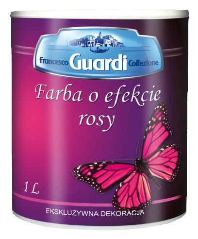Farba akrylowa o efekcie rosy Francesco GUARDI Collezione, Fot. Guardi