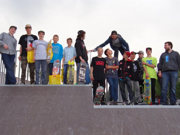 Skaterzy opanowali gniewski skatepark, Fot. Weber