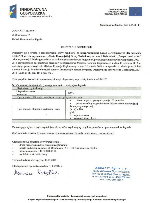 Fot. Arsanit