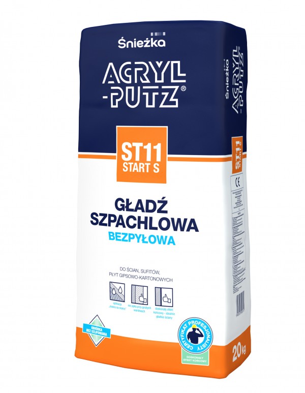 Nowe opakowanie gładzi. Fot. Śnieżka