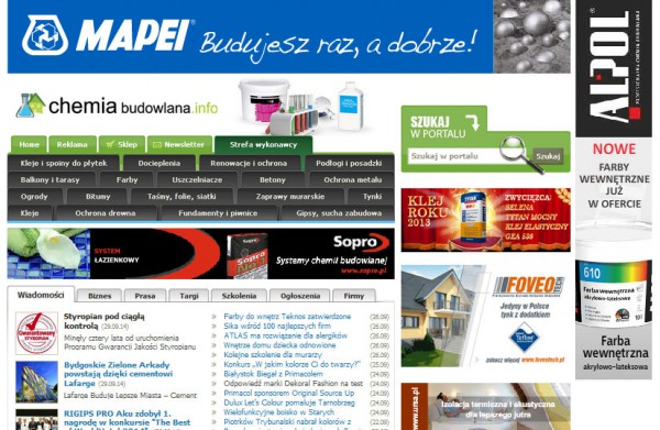Ponad 105 tysięcy odwiedzin na portalu chemii