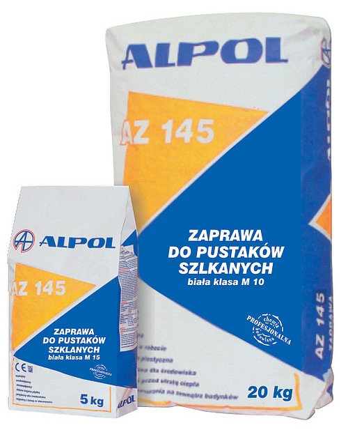 Zaprawa murarska do pustaków szklanych ALPOL AZ 145