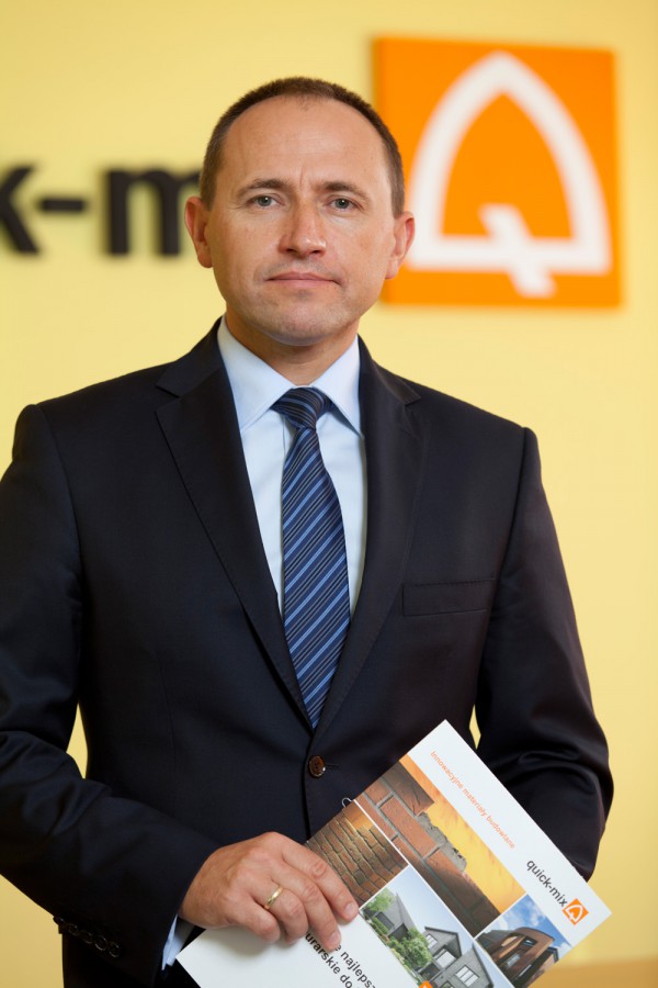 Mariusz Gil prezes zarządu quick-mix sp. z o.o.