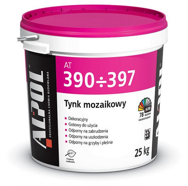 NOWOŚĆ - tynki mozaikowe ALPOL GIPS
