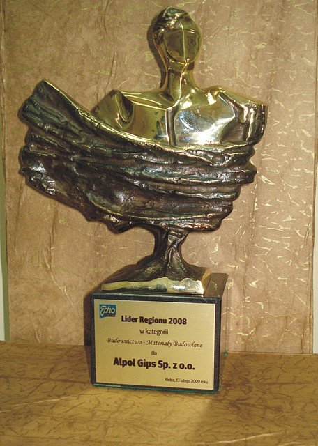 Lider Regionu 2008 - nagroda dla ALPOL GIPS