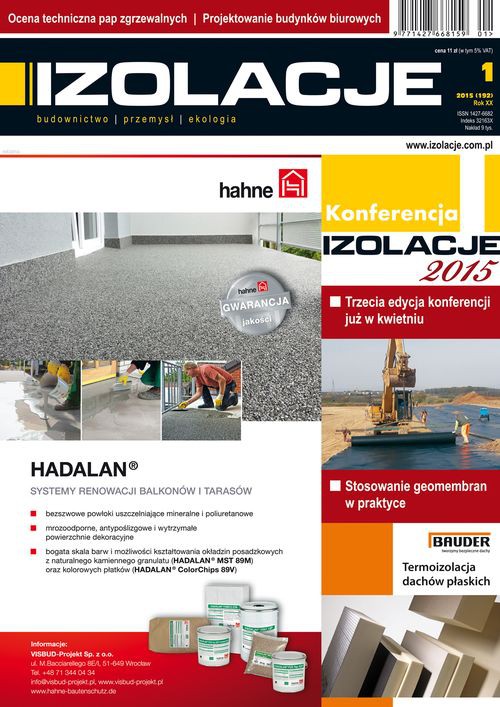 IZOLACJE 1/2015