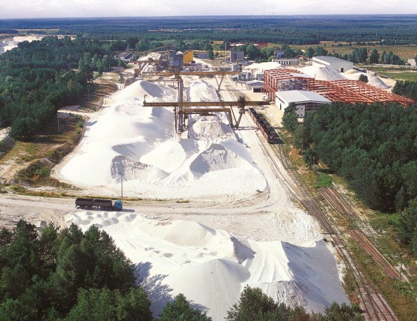 Grudzeń Las - kopalnia piasku kwarcowego, Fot. ATLAS