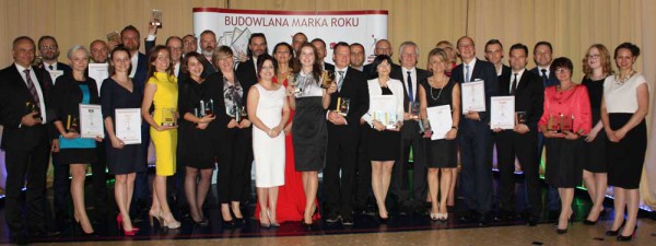 Laureaci Budowlanej Marki Roku 2015. Fot. Waldemar Mulhstein