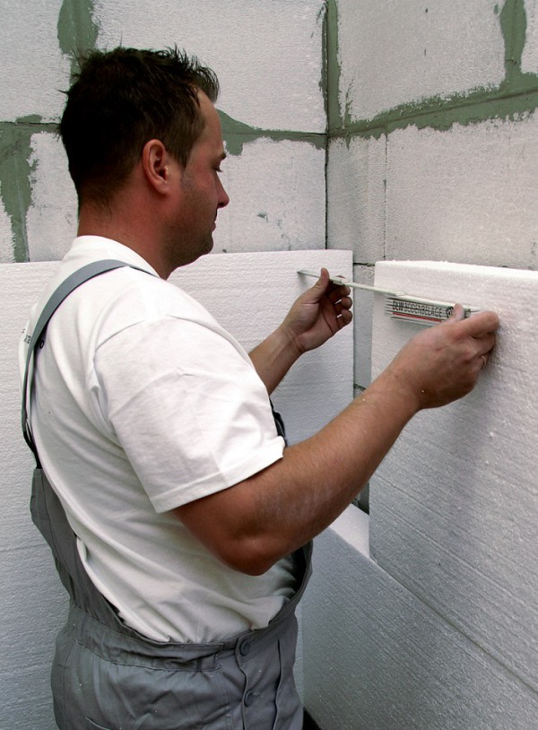 Biały styropian. Fot. PSPS