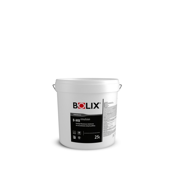 Bitumiczno-lateksowa emulsja BOLIX B-MB Emulsion. Fot. Bolix