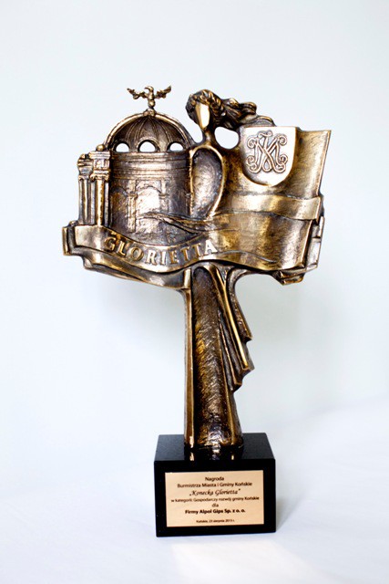 Statuetka Glorietty, źródło: Alpol