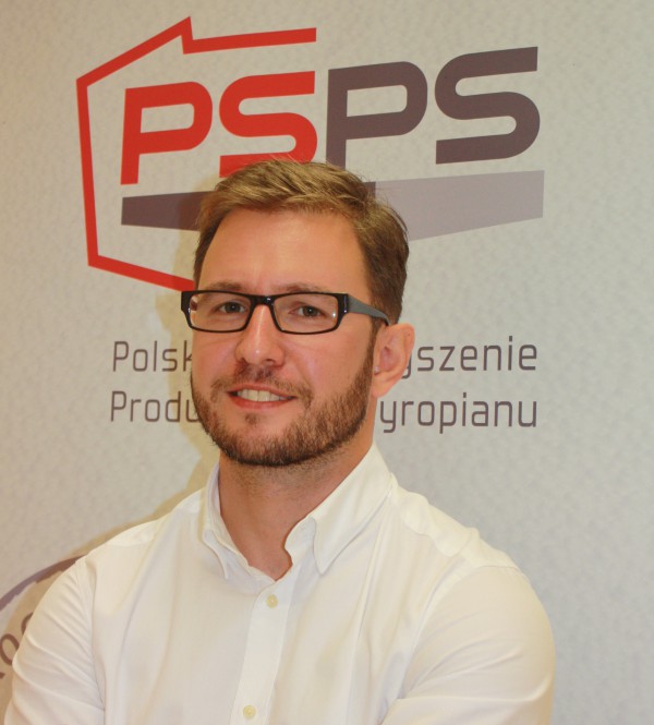 Kamil Kiejna, prezes zarządu Polskiego Stowarzyszenia Producentów Styropianu