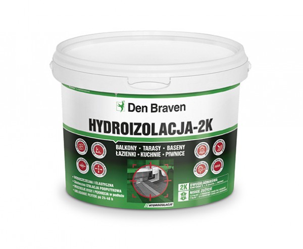 Zaprawa izolacyjna Hydroizolacja-2K, Fot. Den Braven