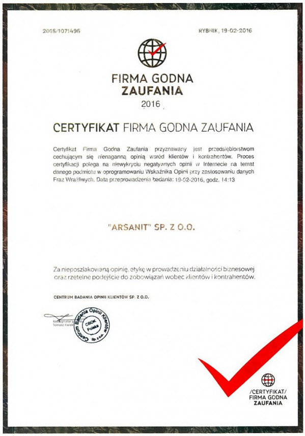 Fot. Arsanit