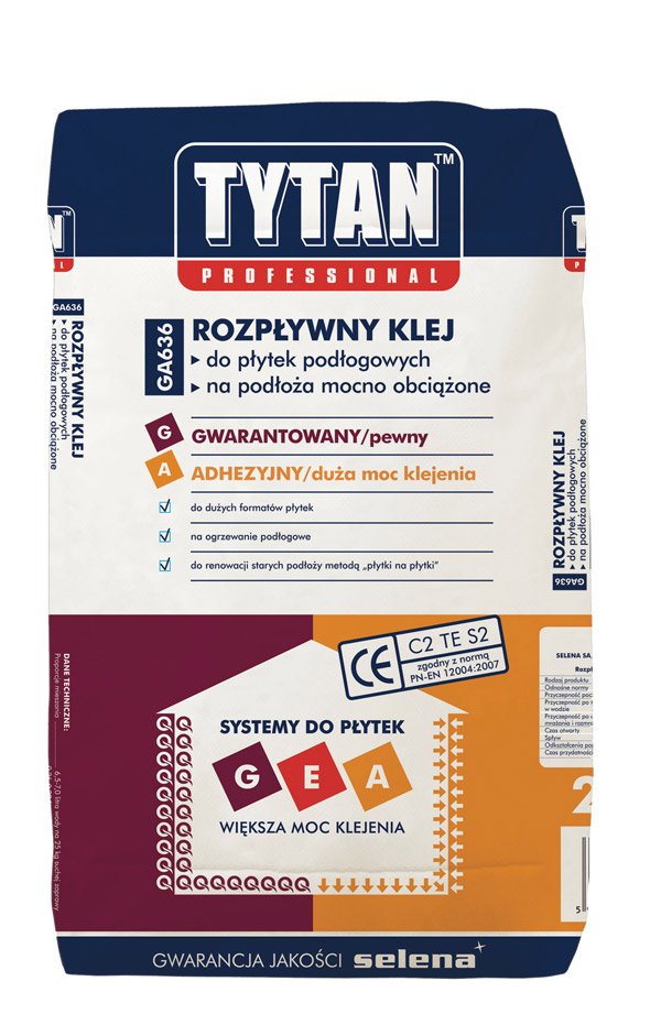 Rozpływny klej GA636 Tytan Professional