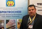 Dr Artur Pałasz - założyciel i dyrektor OBR Farb, Klejów i Polimerów SPEKTROCHEM , fot. SPEKTROCHEM