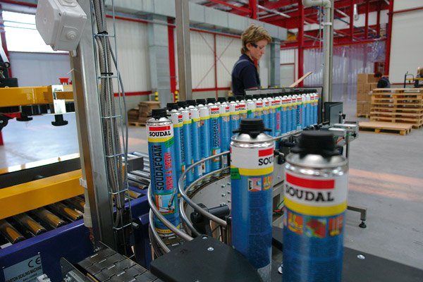 Soudal - Pionki już produkują 
