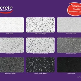 Flowcrete Polska wprowadza nowe kolory posadzki typu terazzo żywiczne – Mondéco Classic