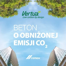CEMEX Polska wprowadził do swojej oferty niskoemisyjny beton Vertua®