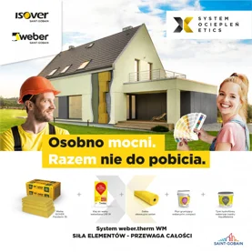 Nowość ISOVER i WEBER: niepalne ocieplenie elewacji ETICS