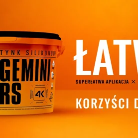 Atlas GEMINI – nowa linia tynków w technologii 4K