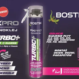 Pianoklej Bostik Fixpro Turbo+ uzyskał 3 oceny Krajowej Oceny Technicznej!  