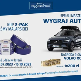 Kup 2 - pak taśmy malarskiej - spełnij marzenia i wygraj auto z firmą Blue Dolphin