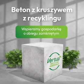 Beton z kruszywami z recyklingu w ofercie Cemex